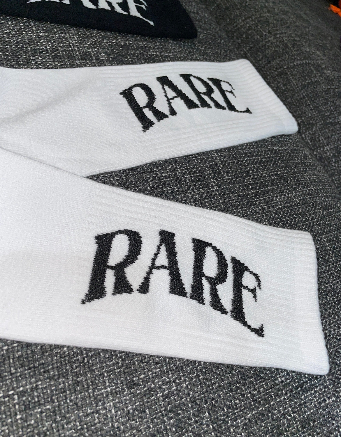 Rare Sock Pack Black & White 2 Pack